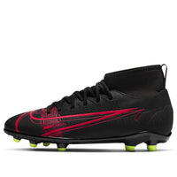 (GS) Nike JR Mercurial Superfly 8 Club MG 'Black Red' CV0790-090