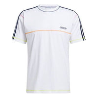 adidas originals Casual Round Neck Pullover Sports Short Sleeve White GN3885
