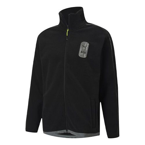 PUMAxHelly Hansen Crossover Reflective Breathable Stand Collar Jacket Black 598278-01