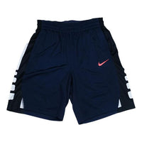 Nike Elite Stripe Dri-FIT Basketball Shorts 'Navy Blue Black' AT3393-411