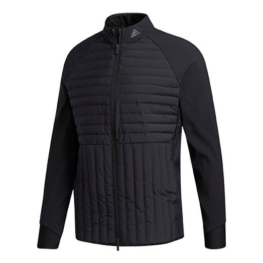 adidas Golf Sports Stand Collar Down Jacket Black FQ8459