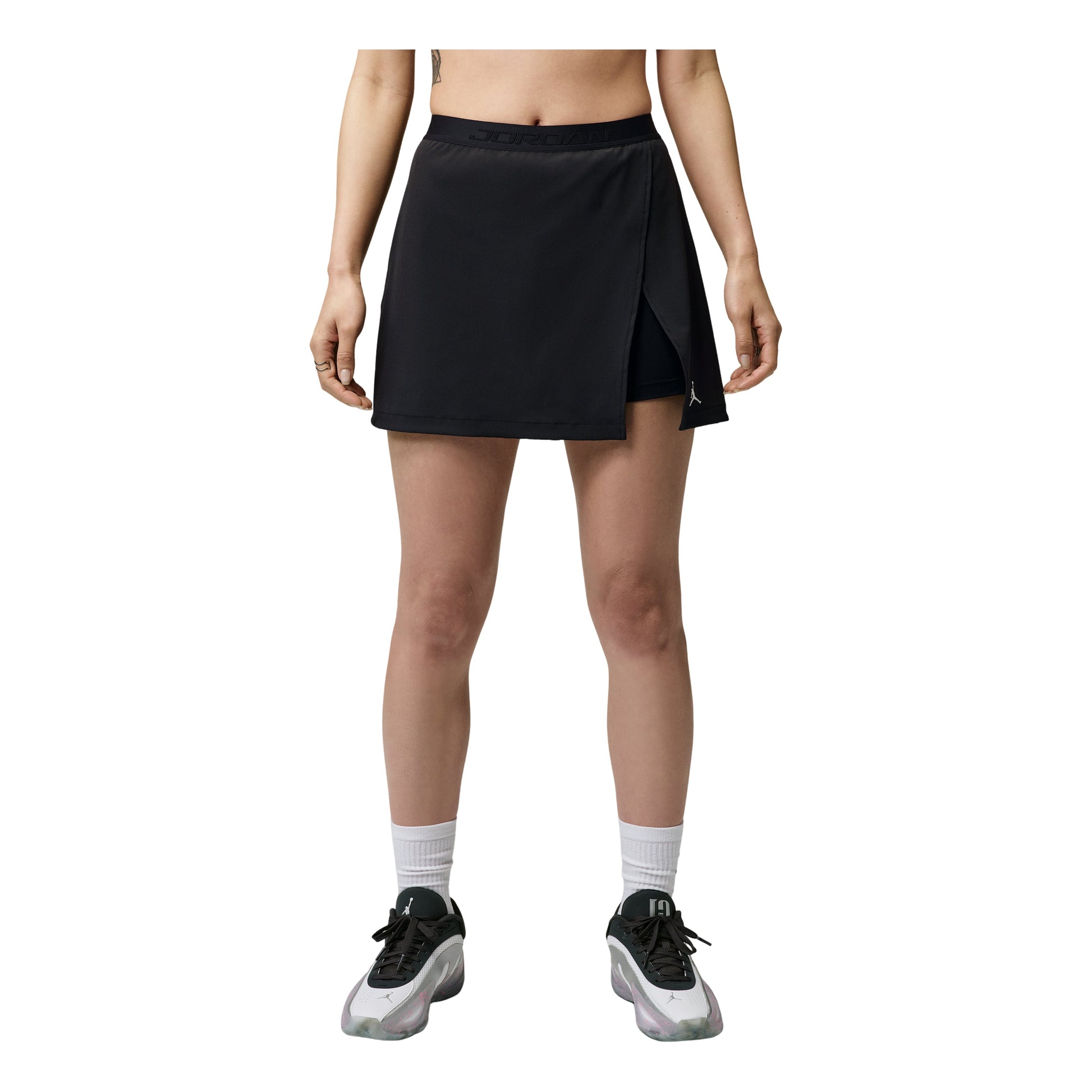 (WMNS) Jordan Sports Essentials Dri-FIT Skirt 'Black White' IH4566-010