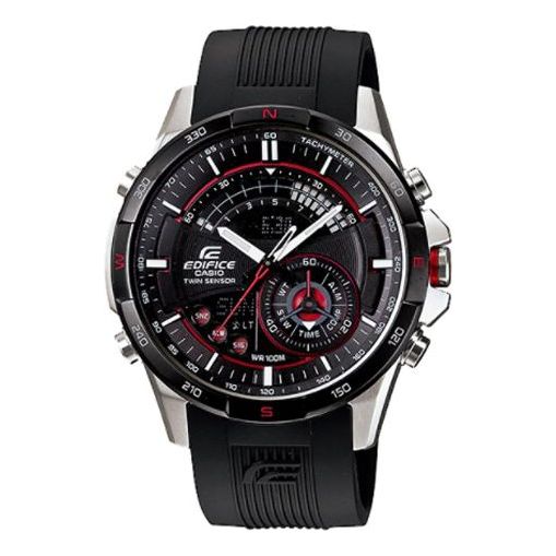 CASIO Waterproof Shockproof EDIFICE Black Analog ERA-200B-1AV