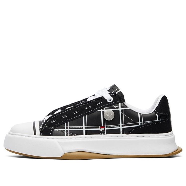 (WMNS) Fila Fusion 'Black CheckeRed' T12W115112FBK