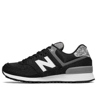 (WMNS) New Balance 574 Series Art School Black/Grey WL574ASB