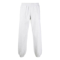 Men's Off-White FW22 Back Logo Printing Bundle Feet Sports Pants/Trousers/Joggers Gray OMCH030F22FLE0010808