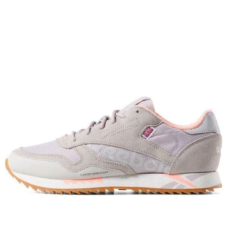 (WMNS) Reebok Classic Leather Ripple Altered Low-Top Grey DV7198