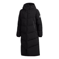 Men's adidas Sleeve Long Black Hooded Down Jacket CK8616