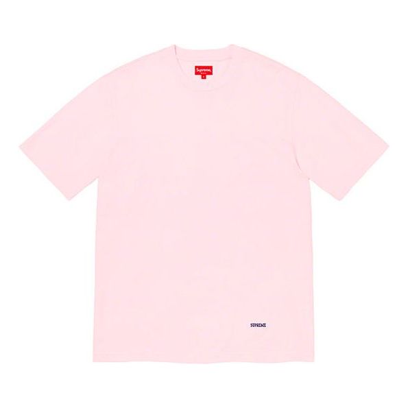 Supreme FW19 Week 8 University S/S Top Short Sleeve Unisex Pink SUP-FW19-824