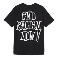 Stussy End Racism Slogan Short Sleeve Black 3903630-BLACK