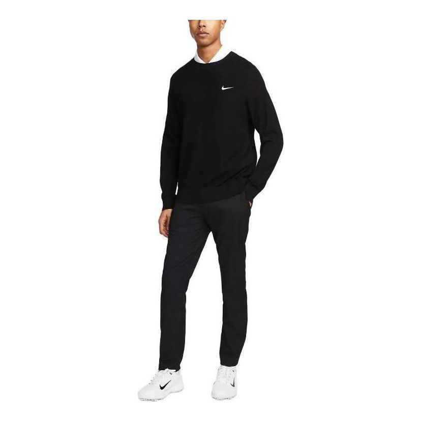 Nike Tiger Woods Knit Golf Sweater 'Black' DR5291-010