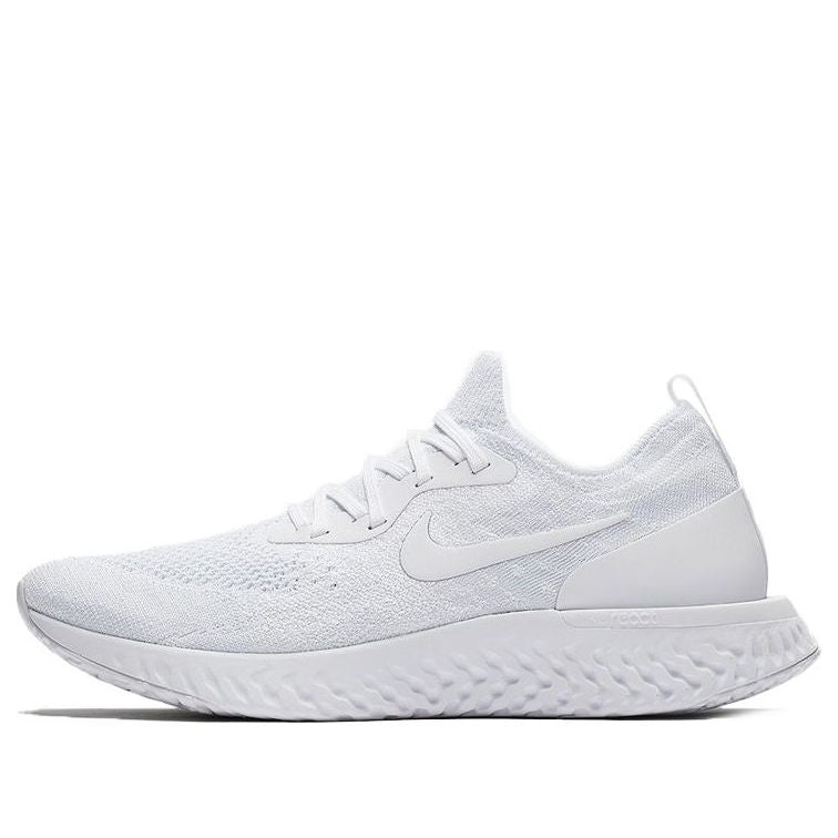 (WMNS) Nike Epic React Flyknit 'Triple White' AQ0070-102