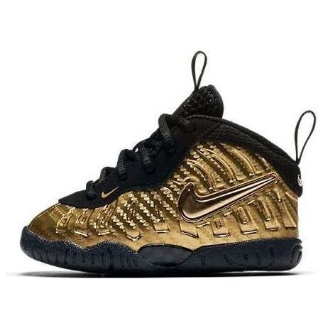 (TD) Nike Little Posite Pro 'Metallic Gold' 843769-701