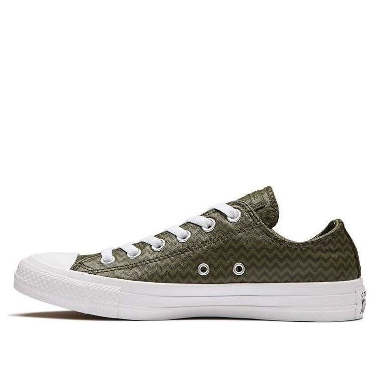 (WMNS) Converse Chuck Taylor All Star Leather Green 566131C