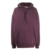 (WMNS) Balenciaga Alphabet Printing Hoodie Purple 578135TJVA85865