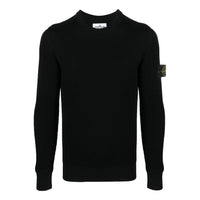 STONE ISLAND Knitted Sweater 'Black' 7915553C2-A0029