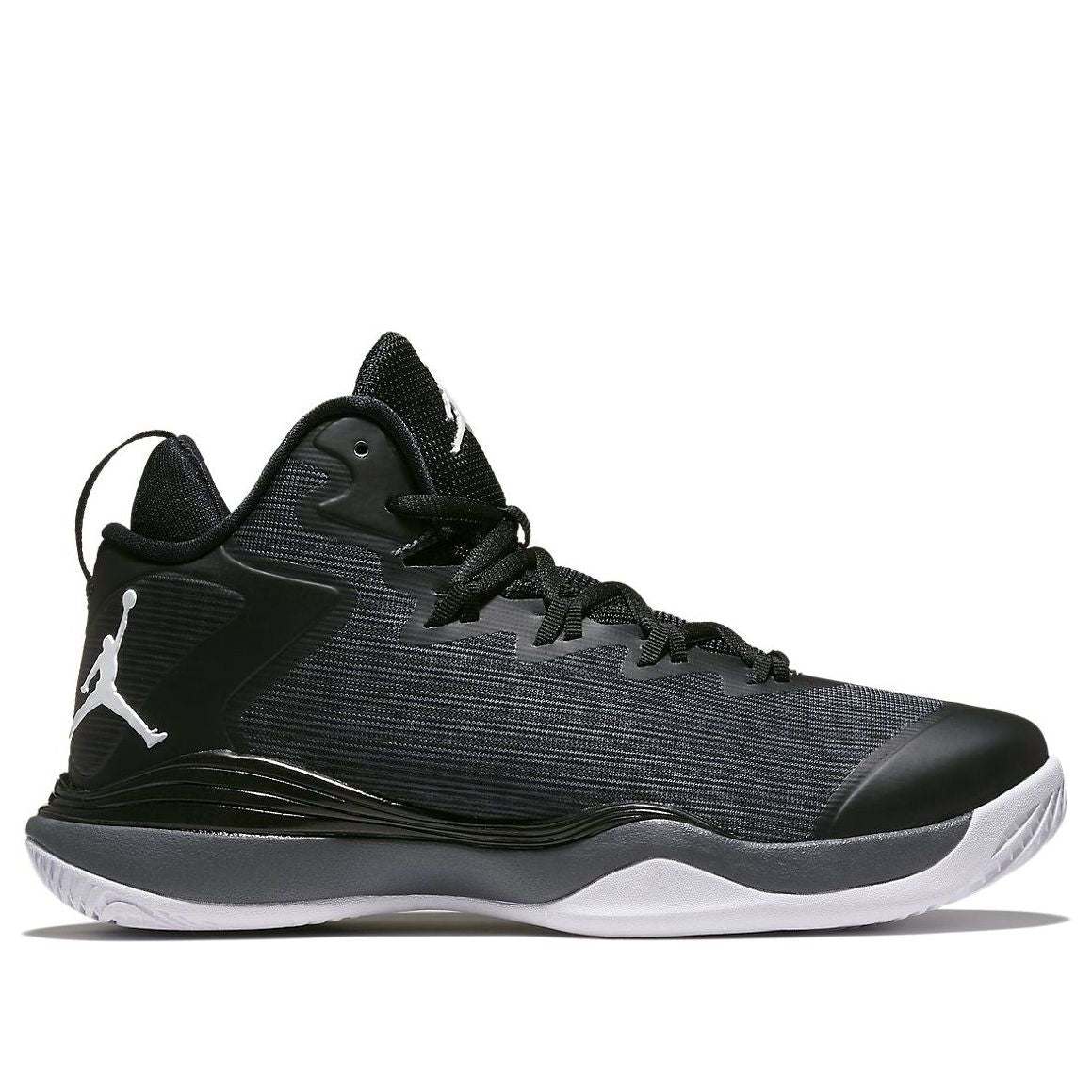 (GS) Air Jordan Super.Fly 'Black White' 684936-003