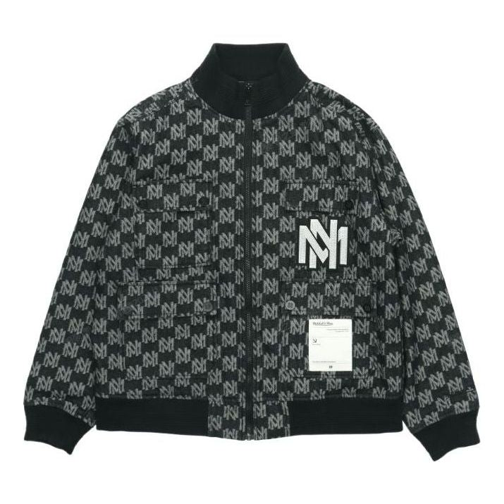 Mitchell & Ness All Over Print Jacket 'Black' MNSYAWTODJ019-BLK