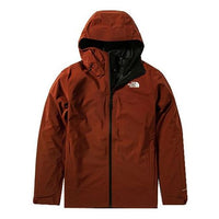 Men's THE NORTH FACE Outdoor waterproof Breathable Jacket Red 4N9R-WEW
