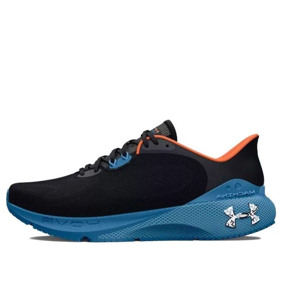 (WMNS) Under Armour HOVR Machina Inclement Weather Running Shoes 'Black Blue Orange' 3027018-001