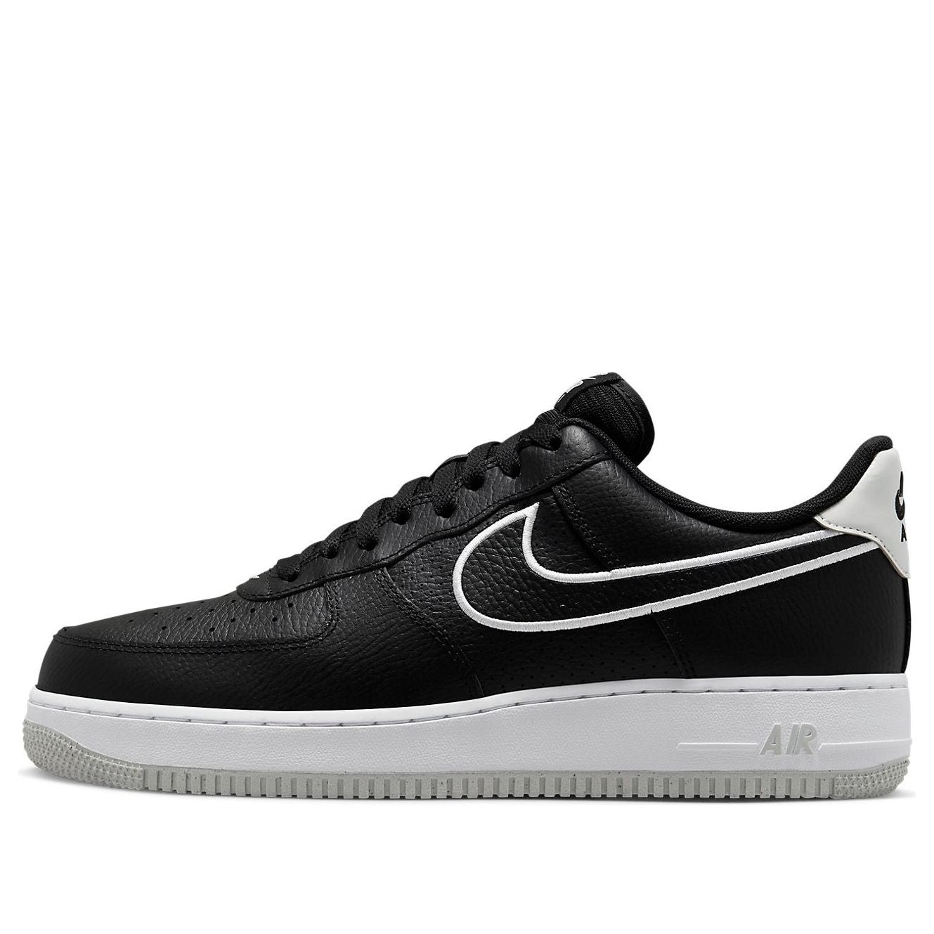 Nike Air Force 1 '07 'Embroidered Swoosh - Black' FJ4211-001