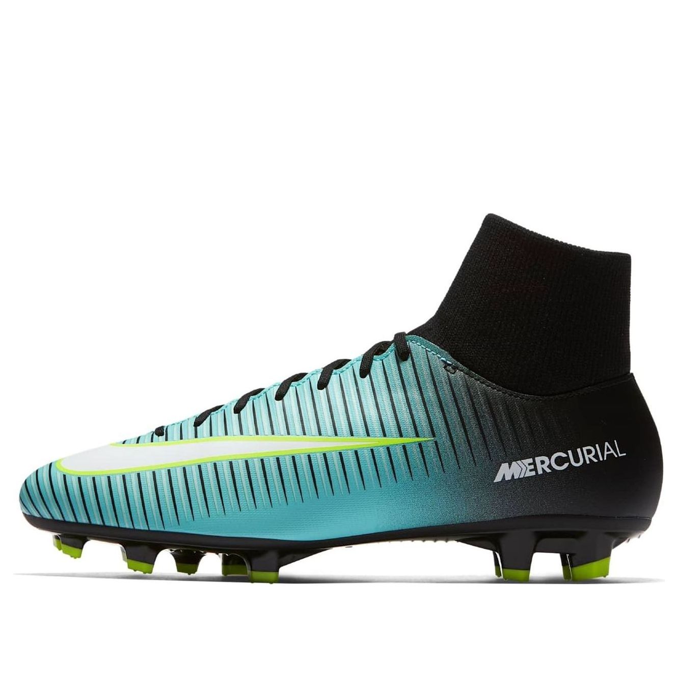 (WMNS) Nike Mercurial Victory 6 DF FG 'Light Aqua Volt' 917806-400