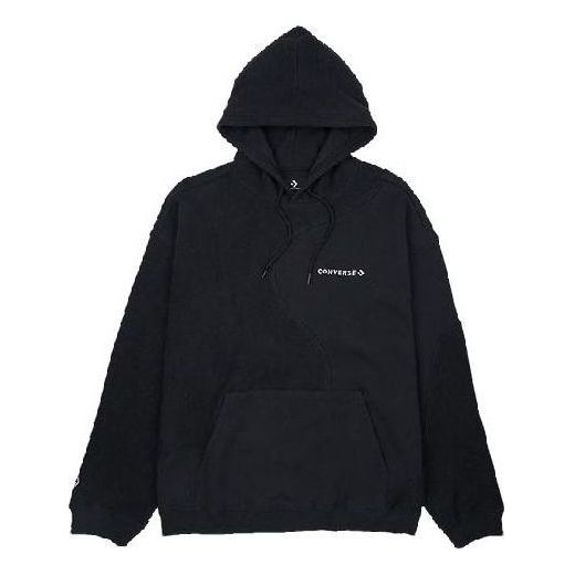 Converse Dynamic Blocking Pullover Hoodie Asia Sizing 'Black' 10025234-A01