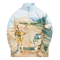 KITH x STAR WARS Droids Quarter Zip 'Hallow' KHM030185-103