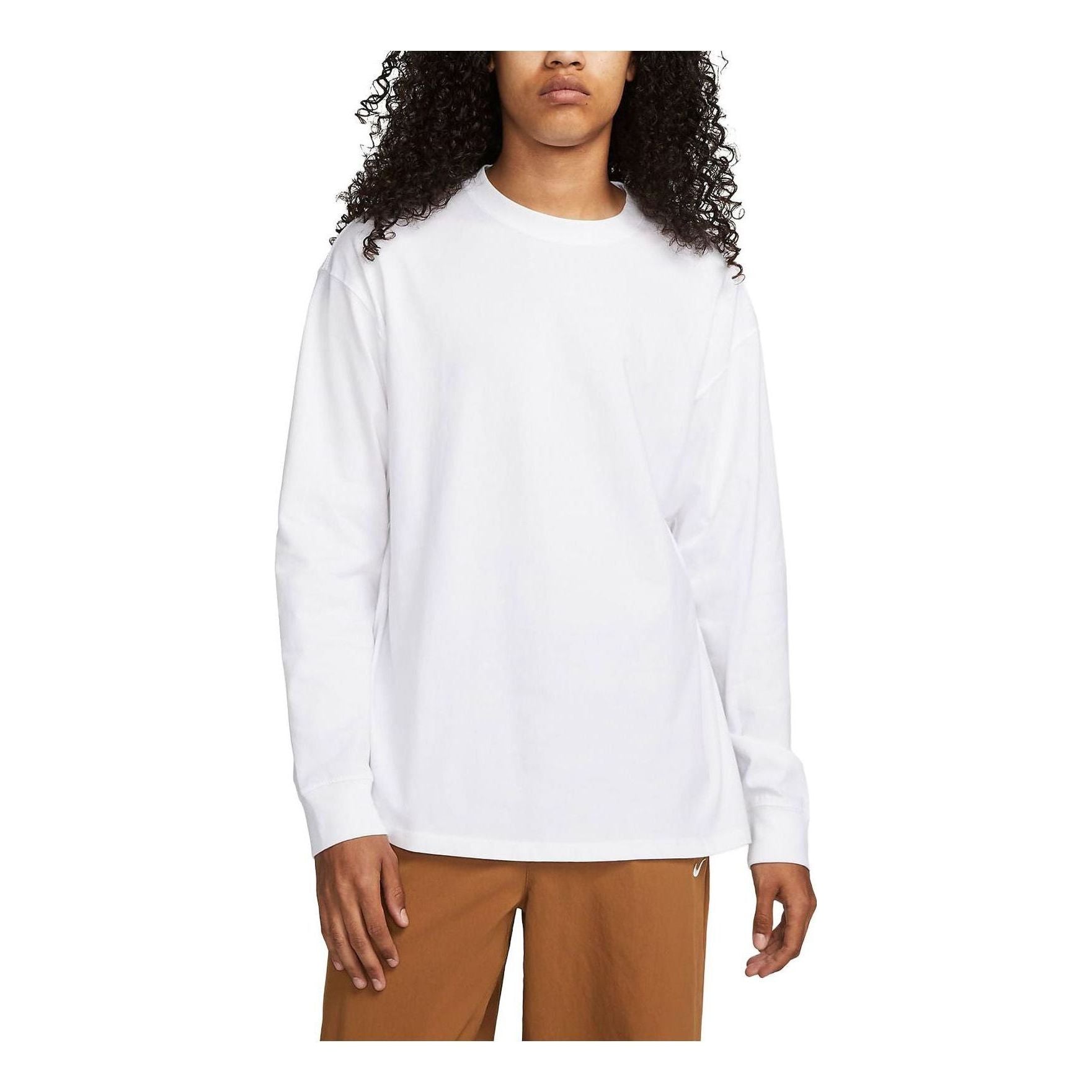 Nike SB Long-Sleeve Skate T-Shirt 'White' FJ1155-100