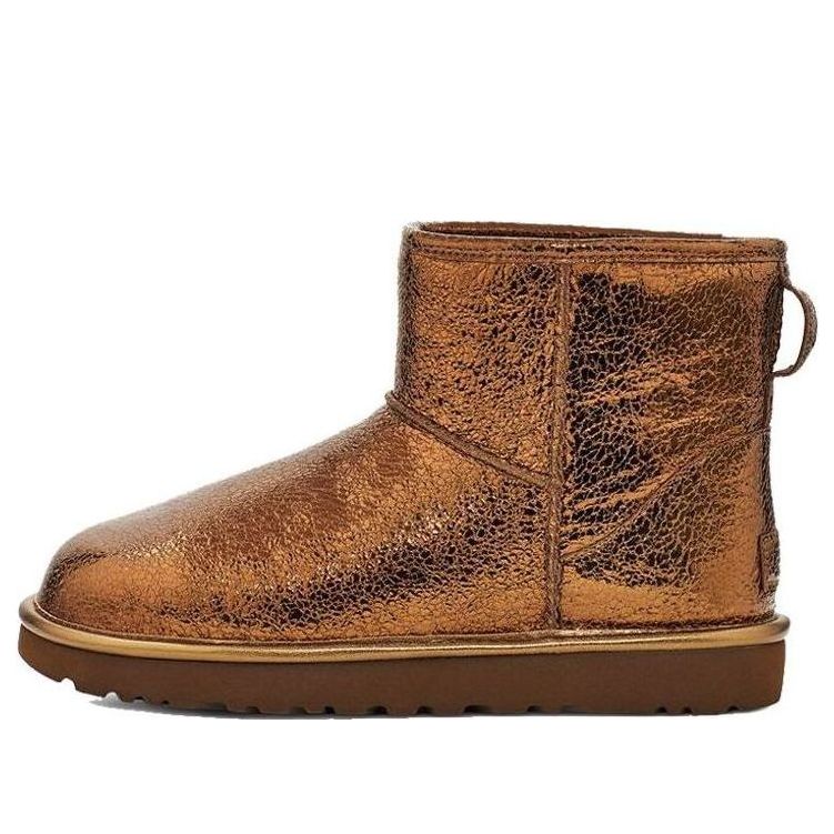 (WMNS) UGG Classic Mini Metallic Sparkle 1125234-BRZ