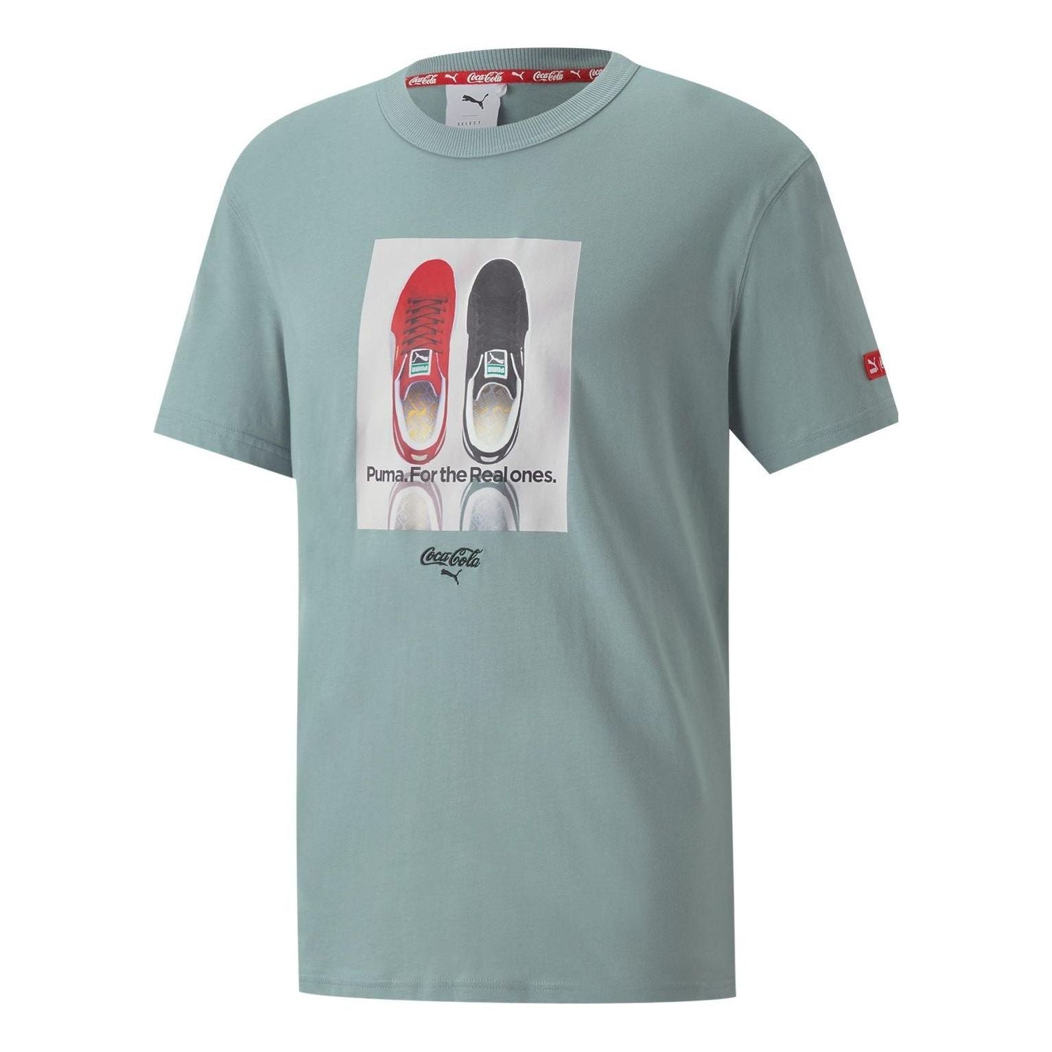 PUMA X Coca Cola Relaxed Tee 'Grey' 536159-98