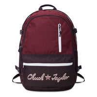 Converse Straight Edge Chuck Taylor Logo Backpack 'Burgundy' 10024295507
