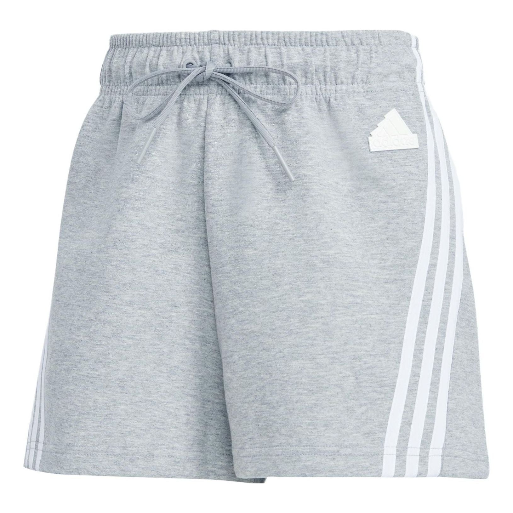 (WMNS) adidas Future Icons 3-Stripes Shorts Asia Sizing 'Grey' IC0521