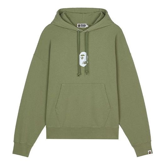 New Balance x A Bathing Ape Hoodie Asia Sizing 'Green' BASW3000-GRX