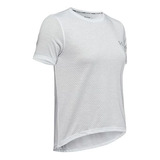(WMNS) Under Armour Streaker 2.0 Mesh T-shirt 'Halo Grey' 1342869-014