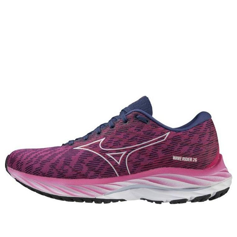 (WMNS) Mizuno Wave Rider 26 'Wine Red' J1GD220327
