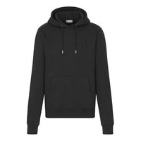 DIOR Cd Icon Plain Knit Fabric Hooded Sweatshirt For Men Navy 943J600A0531-C585