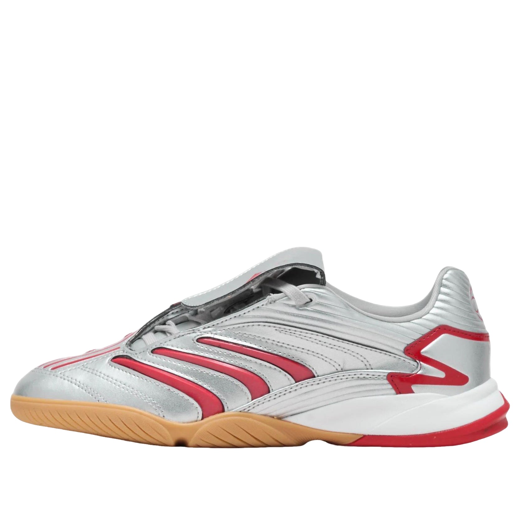 adidas Predator Sala 'Silver Metallic Scarlet Grey' IH6780