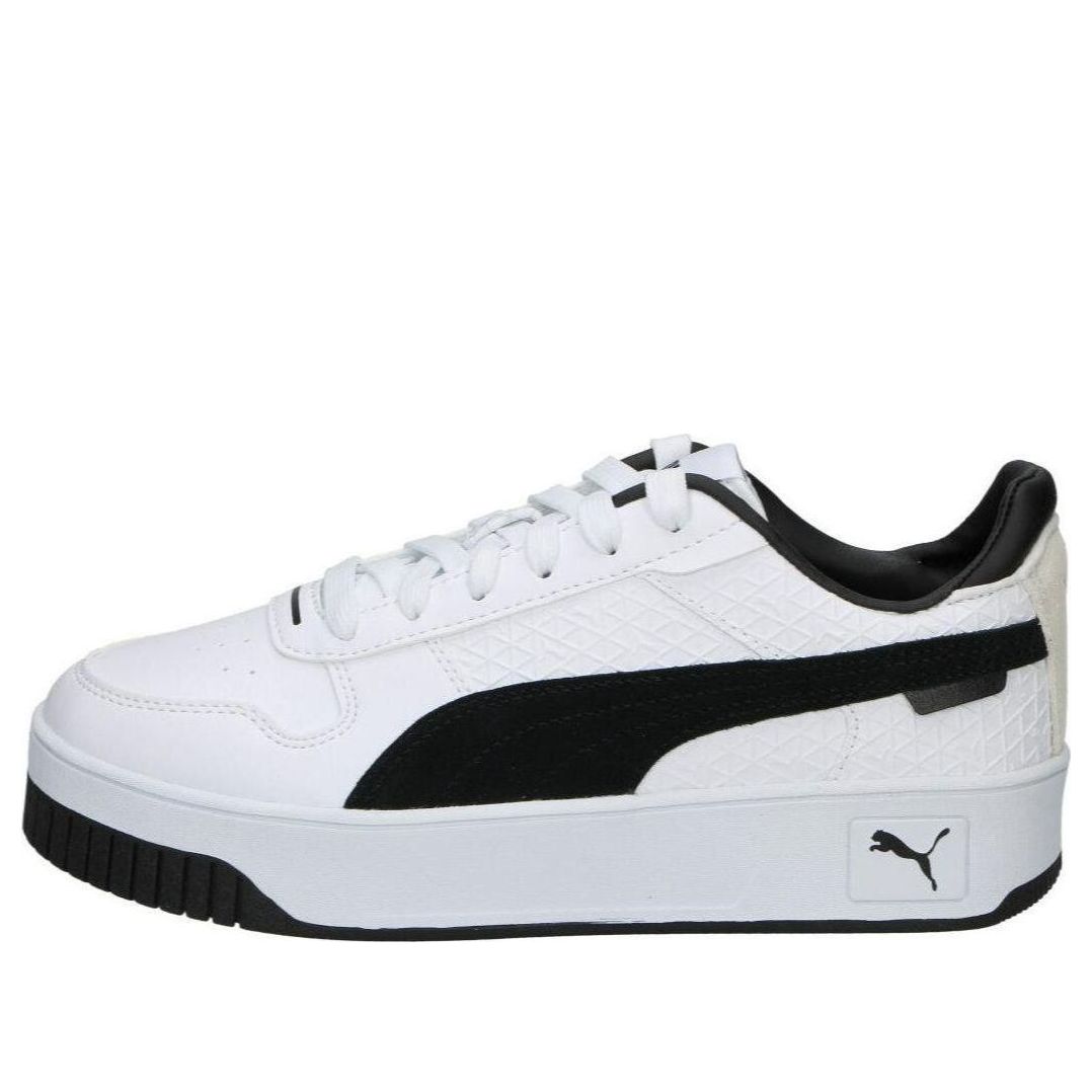 (WMNS) PUMA Carina Street Logo Power 'White' 389393-01