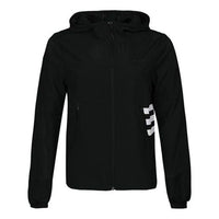 (WMNS) adidas neo Woven hooded Windproof Jacket Black DM4154