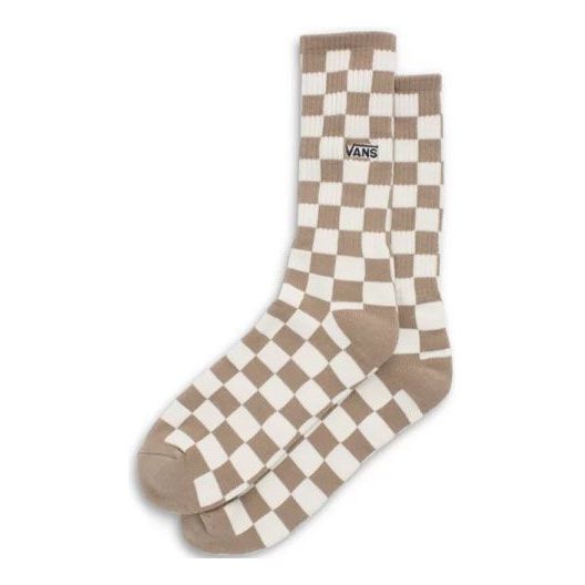 Vans Checkerboard Crew II Socks 'Tan White' VN0A3H3NYEH