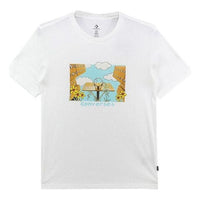 Converse Overgrown Hoops T-Shirt Asia Sizing 'White' 10023257-A03