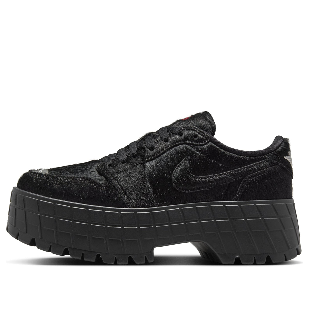 (WMNS) Air Jordan 1 Low Brooklyn 'Black Gym Red' IB7210-006