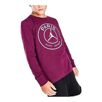 Air Jordan Long Sleeve T-shirt 'Burgundy' 95A136-P3D