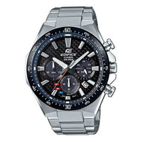 CASIO Male EDIFICE Japan / South Korea Fashion Mens Black Analog EQS-800CDB-1AV