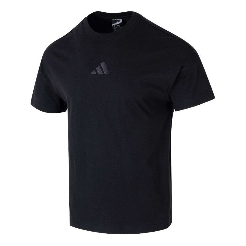 adidas SS25 M A SZN T-Shirt Asia Sizing 'Black' JY8565