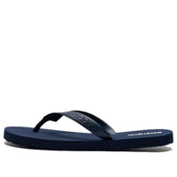 adidas Keitaki Alpha Slides Asia Sizing 'Navy White' JR1154
