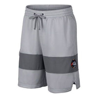 Nike Kd Contrasting Colors Quick Dry Sports Basketball Shorts Gray AT3186-012