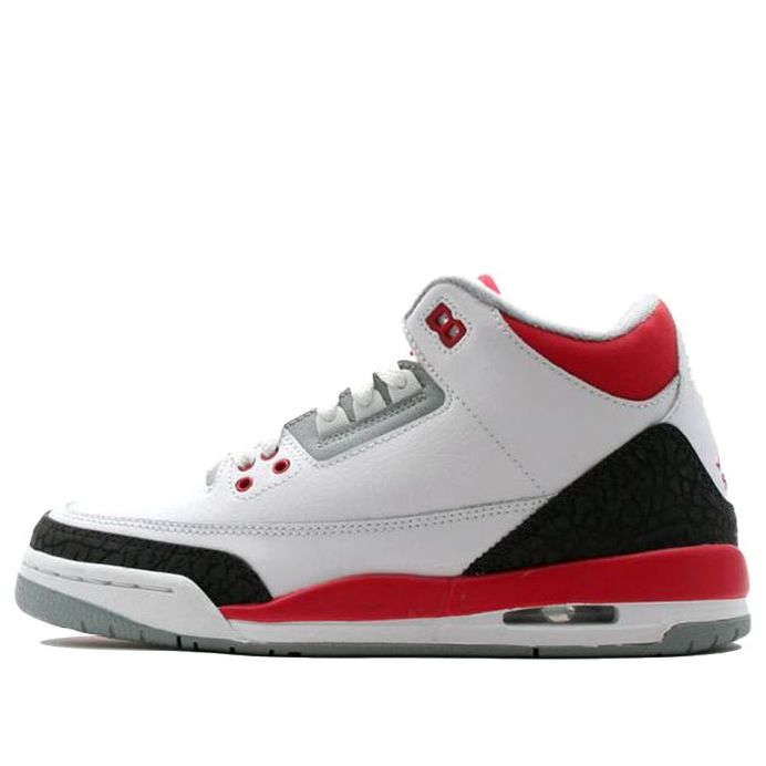 (GS) Air Jordan 3 Retro 'Fire Red' 2007 834014-161