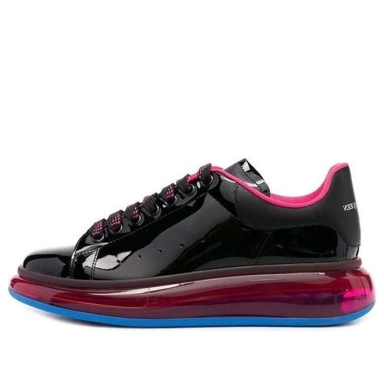 Alexander McQueen Oversized Sneaker 'Transparent Sole - Black Pink' 662657WIA3A1534